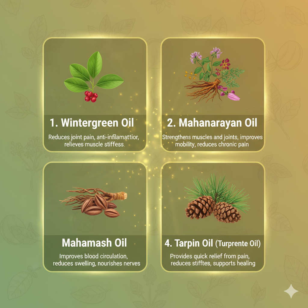 Painmukti Pain Oil – Combo Pack of 3 (100ml Each) | Ayurvedic Pain Relief for Joint, Back & Muscle Pain